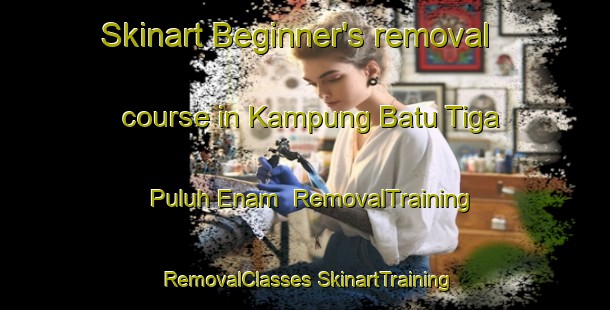 Skinart Beginner's removal course in Kampung Batu Tiga Puluh Enam | #RemovalTraining #RemovalClasses #SkinartTraining-Malaysia