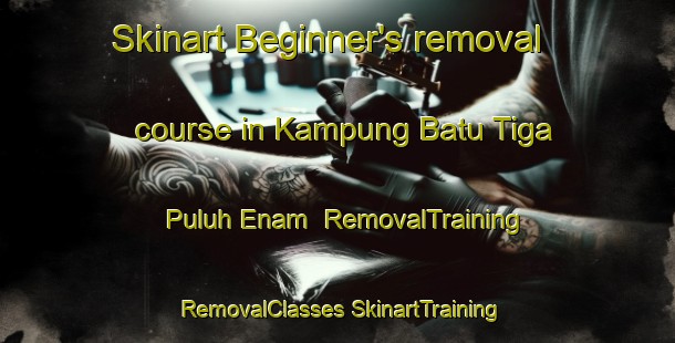 Skinart Beginner's removal course in Kampung Batu Tiga Puluh Enam | #RemovalTraining #RemovalClasses #SkinartTraining-Malaysia