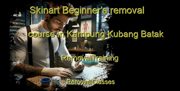 Skinart Beginner's removal course in Kampung Kubang Batak | RemovalTraining | RemovalClasses | SkinartTraining-Malaysia