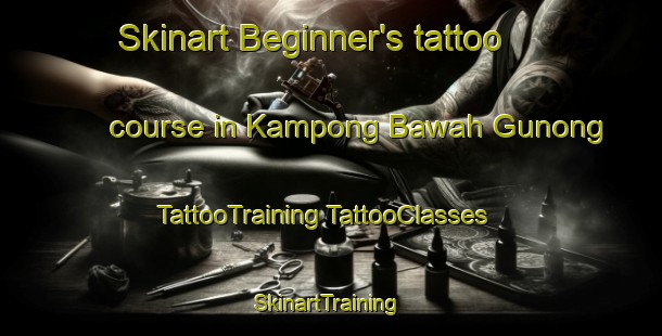 Skinart Beginner's tattoo course in Kampong Bawah Gunong | #TattooTraining #TattooClasses #SkinartTraining-Malaysia