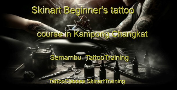 Skinart Beginner's tattoo course in Kampong Changkat Semambu | #TattooTraining #TattooClasses #SkinartTraining-Malaysia