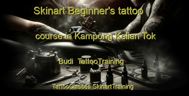 Skinart Beginner's tattoo course in Kampong Kelian Tok Budi | #TattooTraining #TattooClasses #SkinartTraining-Malaysia