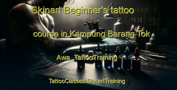 Skinart Beginner's tattoo course in Kampung Barang Tok Awa | #TattooTraining #TattooClasses #SkinartTraining-Malaysia