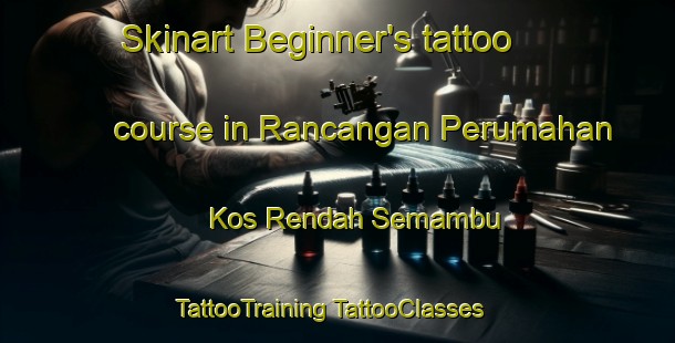 Skinart Beginner's tattoo course in Rancangan Perumahan Kos Rendah Semambu | #TattooTraining #TattooClasses #SkinartTraining-Malaysia