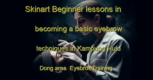 Skinart Beginner lessons in becoming a basic eyebrow techniques in Kampung Hulu Dong area | EyebrowTraining | EyebrowClasses | SkinartTraining-Malaysia