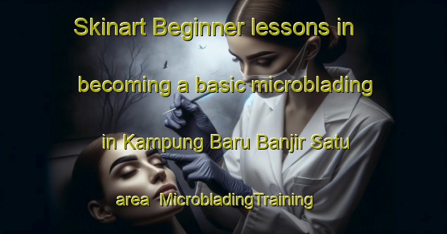 Skinart Beginner lessons in becoming a basic microblading in Kampung Baru Banjir Satu area | MicrobladingTraining | MicrobladingClasses | SkinartTraining-Malaysia