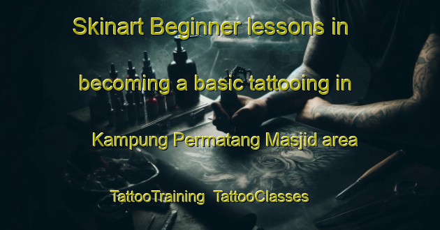 Skinart Beginner lessons in becoming a basic tattooing in Kampung Permatang Masjid area | TattooTraining | TattooClasses | SkinartTraining-Malaysia