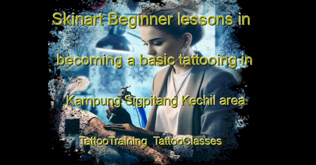 Skinart Beginner lessons in becoming a basic tattooing in Kampung Sigpitang Kechil area | TattooTraining | TattooClasses | SkinartTraining-Malaysia