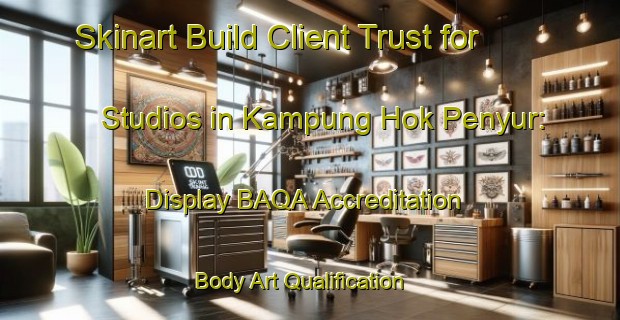 Skinart Build Client Trust for Studios in Kampung Hok Penyur: Display BAQA Accreditation | Body Art Qualification Authority | BAQA-Malaysia