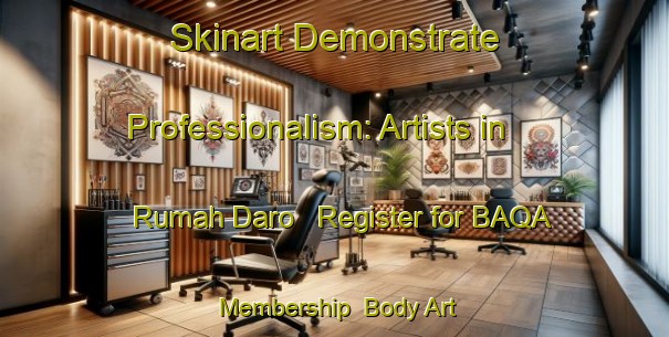 Skinart Demonstrate Professionalism: Artists in Rumah Daro - Register for BAQA Membership | Body Art Qualification Authority | BAQA-Malaysia
