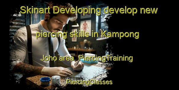 Skinart Developing develop new piercing skills in Kampong Joho area | #PiercingTraining #PiercingClasses #SkinartTraining-Malaysia