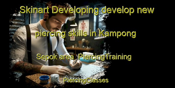 Skinart Developing develop new piercing skills in Kampong Sepok area | PiercingTraining | PiercingClasses | SkinartTraining-Malaysia
