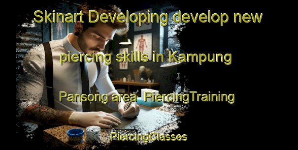 Skinart Developing develop new piercing skills in Kampung Pansong area | #PiercingTraining #PiercingClasses #SkinartTraining-Malaysia