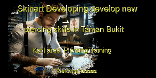 Skinart Developing develop new piercing skills in Taman Bukit Katil area | PiercingTraining | PiercingClasses | SkinartTraining-Malaysia