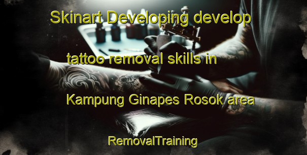 Skinart Developing develop tattoo removal skills in Kampung Ginapes Rosok area | RemovalTraining | RemovalClasses | SkinartTraining-Malaysia