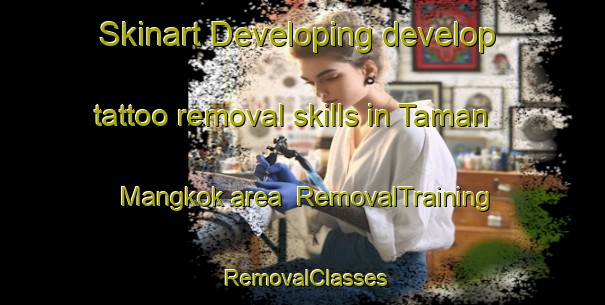 Skinart Developing develop tattoo removal skills in Taman Mangkok area | RemovalTraining | RemovalClasses | SkinartTraining-Malaysia