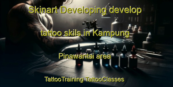 Skinart Developing develop tattoo skils in Kampung Pinawantai area | #TattooTraining #TattooClasses #SkinartTraining-Malaysia