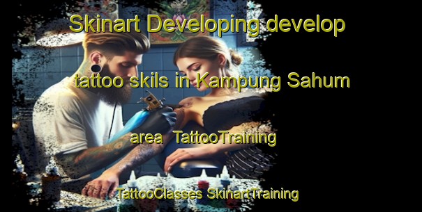 Skinart Developing develop tattoo skils in Kampung Sahum area | #TattooTraining #TattooClasses #SkinartTraining-Malaysia