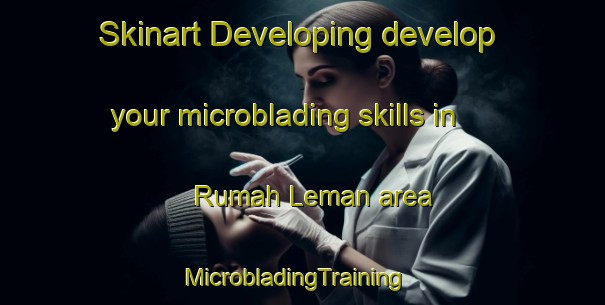 Skinart Developing develop your microblading skills in Rumah Leman area | MicrobladingTraining | MicrobladingClasses | SkinartTraining-Malaysia