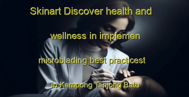Skinart Discover health and wellness in implemen microblading best practicest in Kampong Tanjong Batu | MicrobladingTraining | MicrobladingClasses | SkinartTraining-Malaysia