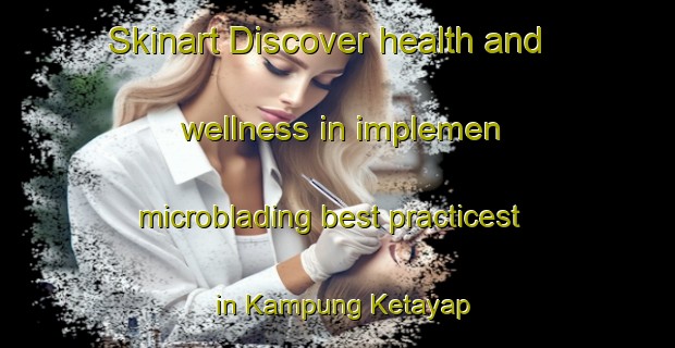Skinart Discover health and wellness in implemen microblading best practicest in Kampung Ketayap | MicrobladingTraining | MicrobladingClasses | SkinartTraining-Malaysia