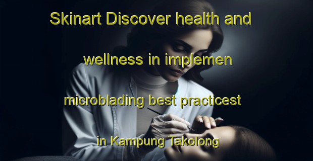 Skinart Discover health and wellness in implemen microblading best practicest in Kampung Takolong | MicrobladingTraining | MicrobladingClasses | SkinartTraining-Malaysia