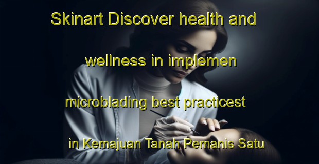 Skinart Discover health and wellness in implemen microblading best practicest in Kemajuan Tanah Pemanis Satu Dan Dua | MicrobladingTraining | MicrobladingClasses | SkinartTraining-Malaysia