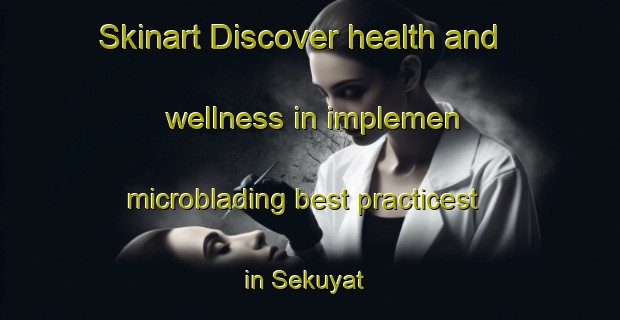 Skinart Discover health and wellness in implemen microblading best practicest in Sekuyat | MicrobladingTraining | MicrobladingClasses | SkinartTraining-Malaysia