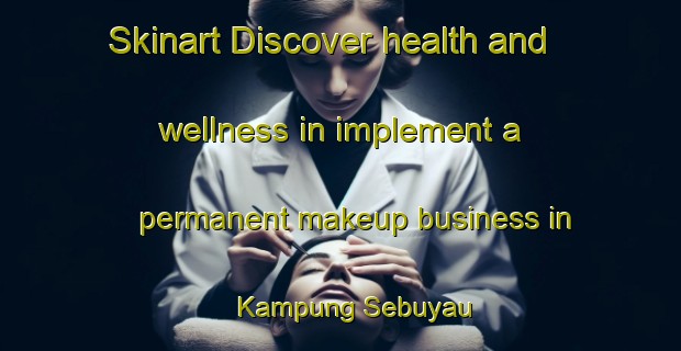 Skinart Discover health and wellness in implement a permanent makeup business in Kampung Sebuyau | PermanentmakeupTraining | PermanentmakeupClasses | SkinartTraining-Malaysia
