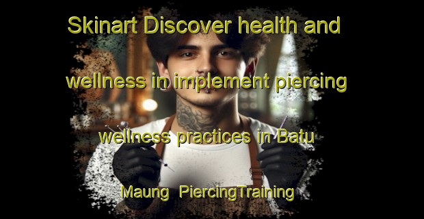 Skinart Discover health and wellness in implement piercing wellness practices in Batu Maung | PiercingTraining | PiercingClasses | SkinartTraining-Malaysia