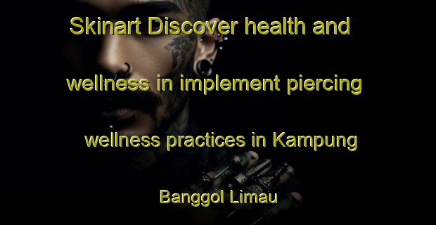 Skinart Discover health and wellness in implement piercing wellness practices in Kampung Banggol Limau | PiercingTraining | PiercingClasses | SkinartTraining-Malaysia