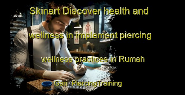 Skinart Discover health and wellness in implement piercing wellness practices in Rumah Gari | PiercingTraining | PiercingClasses | SkinartTraining-Malaysia