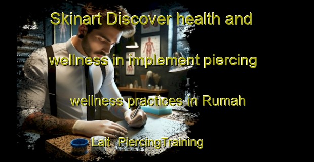 Skinart Discover health and wellness in implement piercing wellness practices in Rumah Lait | PiercingTraining | PiercingClasses | SkinartTraining-Malaysia