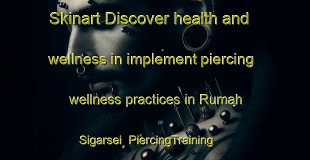 Skinart Discover health and wellness in implement piercing wellness practices in Rumah Sigarsei | PiercingTraining | PiercingClasses | SkinartTraining-Malaysia