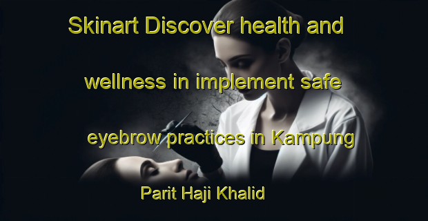Skinart Discover health and wellness in implement safe eyebrow practices in Kampung Parit Haji Khalid | EyebrowTraining | EyebrowClasses | SkinartTraining-Malaysia