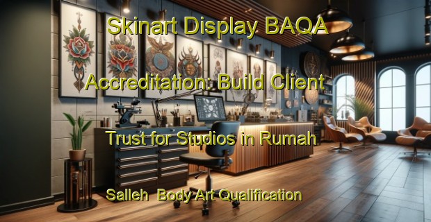 Skinart Display BAQA Accreditation: Build Client Trust for Studios in Rumah Salleh | Body Art Qualification Authority | BAQA-Malaysia