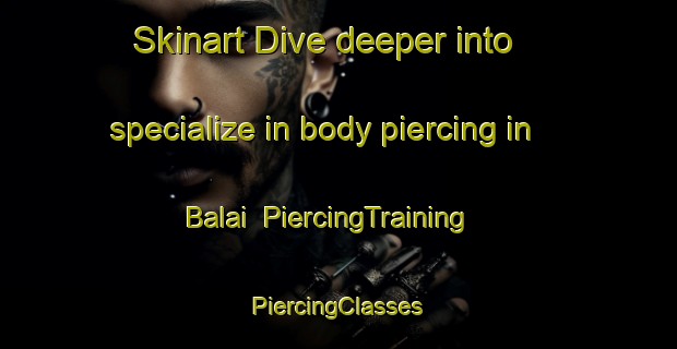 Skinart Dive deeper into specialize in body piercing in Balai | #PiercingTraining #PiercingClasses #SkinartTraining-Malaysia