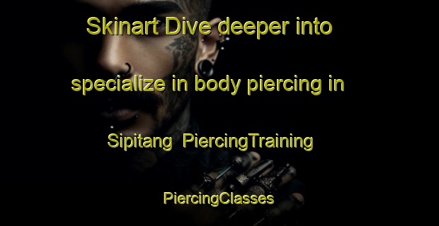 Skinart Dive deeper into specialize in body piercing in Sipitang | #PiercingTraining #PiercingClasses #SkinartTraining-Malaysia