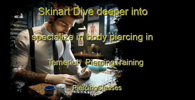 Skinart Dive deeper into specialize in body piercing in Temerluh | #PiercingTraining #PiercingClasses #SkinartTraining-Malaysia