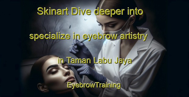 Skinart Dive deeper into specialize in eyebrow artistry in Taman Labu Jaya | EyebrowTraining | EyebrowClasses | SkinartTraining-Malaysia