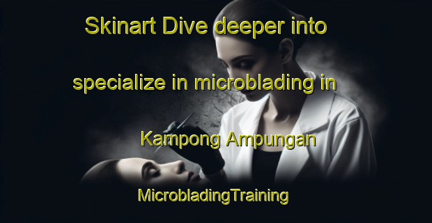 Skinart Dive deeper into specialize in microblading in Kampong Ampungan | #MicrobladingTraining #MicrobladingClasses #SkinartTraining-Malaysia