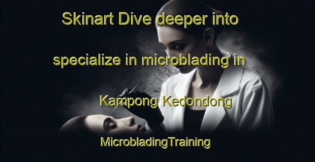 Skinart Dive deeper into specialize in microblading in Kampong Kedondong | #MicrobladingTraining #MicrobladingClasses #SkinartTraining-Malaysia