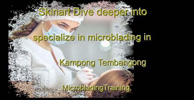 Skinart Dive deeper into specialize in microblading in Kampong Tembangong | #MicrobladingTraining #MicrobladingClasses #SkinartTraining-Malaysia