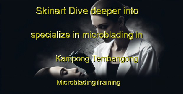 Skinart Dive deeper into specialize in microblading in Kampong Tembangong | MicrobladingTraining | MicrobladingClasses | SkinartTraining-Malaysia