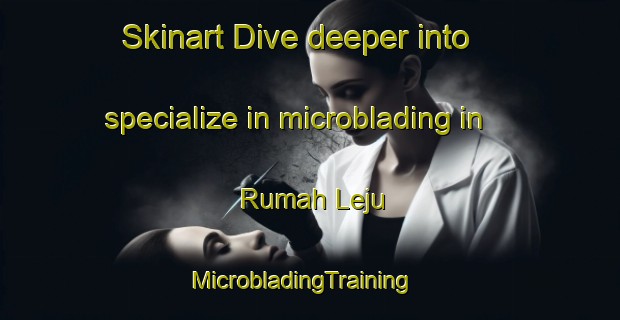 Skinart Dive deeper into specialize in microblading in Rumah Leju | MicrobladingTraining | MicrobladingClasses | SkinartTraining-Malaysia
