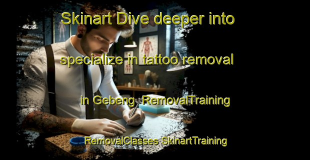 Skinart Dive deeper into specialize in tattoo removal in Gebeng | #RemovalTraining #RemovalClasses #SkinartTraining-Malaysia