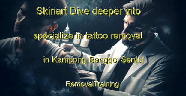 Skinart Dive deeper into specialize in tattoo removal in Kampong Banggol Sentul | RemovalTraining | RemovalClasses | SkinartTraining-Malaysia