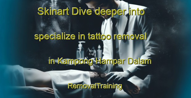 Skinart Dive deeper into specialize in tattoo removal in Kampong Hampar Dalam | RemovalTraining | RemovalClasses | SkinartTraining-Malaysia