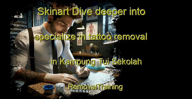 Skinart Dive deeper into specialize in tattoo removal in Kampung Tui Sekolah | RemovalTraining | RemovalClasses | SkinartTraining-Malaysia