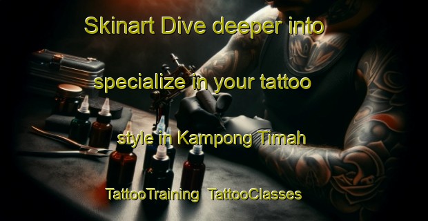 Skinart Dive deeper into specialize in your tattoo style in Kampong Timah | TattooTraining | TattooClasses | SkinartTraining-Malaysia